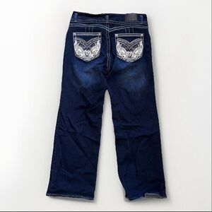 Evolve Denim New York Women's Classic Fashion Bootcut Fit Bling Jeans Size 15